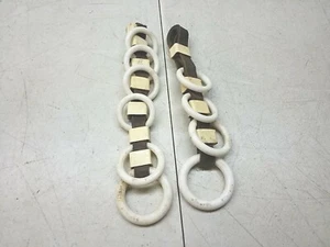 Horse Tail Braid Wraps Set Of 2 Vintage Barn Ranch Farmhouse Decor Collectible - Picture 1 of 9