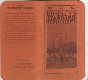 BRADLEYS STANDARD FERTILIZERS 1862-1904 BOOKLET - Picture 1 of 2