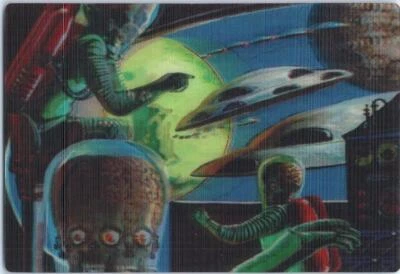 2012 TOPPS MARS ATTACKS HERITAGE CARDS 3-DIMENSION MOTION LENTICULAR CARD 2 of 5 - Image 1 of 2