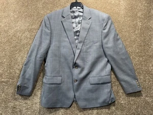 Lauren Ralph Lauren Blazer 44R Black Label Wollmischung grau kariert kariert Jacke - Bild 1 von 13