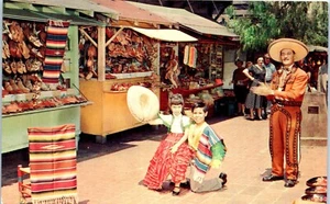 Olvera Street, Los Angeles, Kalifornien Postkarte - Bild 1 von 2