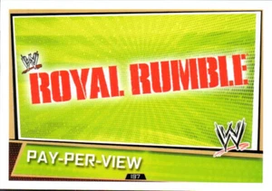 2013 Topps Slam Attax Superstars UK Wrestling Card #197 Royal Rumble - Picture 1 of 1