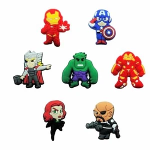 Juego de 7 imanes de nevera de tamaño mini con personajes de The Avengers - Imagen 1 de 1
