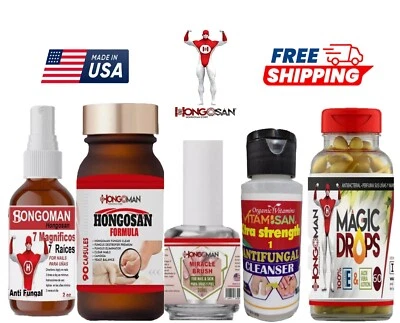 HONGOMAN, HONGOSAN HONGOSAN KIT ORIGINAL ANTI FUNGAL ZANA HONGOS UNAS NAIL IMPROVED FORMULA