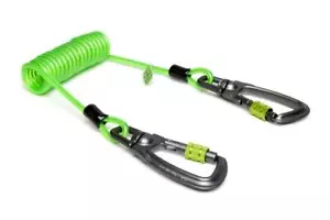 NLG Coil Tool Lanyard Tether Sicherheit c/w Dual Karabiner - Bild 1 von 1