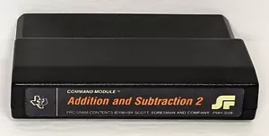Addition and Subtraction 2 (TI-99/4A Computer) PHM 3028 Cartridge Tested Working - Picture 1 of 2