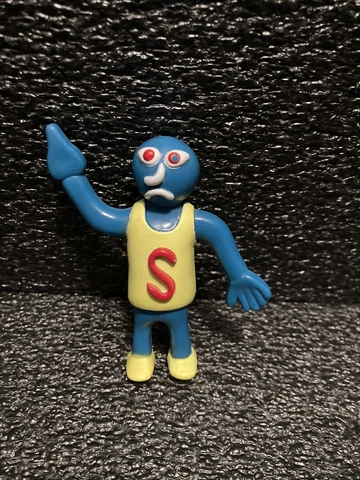 Vintage 1990s Spot Mr. BILL SLUGGO VINYL FIGURE TOYS SNL 3” Cover