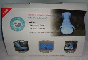 THE CHILLER CARSEAT COVER Blue Snowflakes One Size Fits All - Imagen 1 de 5