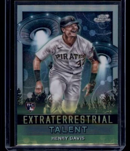 2024 Topps Cosmic Chrome - Extraterrestrial Talent #ET-6 Henry Davis (RC) - Picture 1 of 2