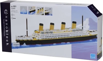 Nanoblock Titanic Real Hobby Series Micro Block Level5 NB-021 KAWADA from Japan - Image 1 of 4