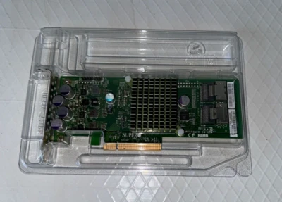 SuperMicro AOC-S2308L-L8i HBA For ZFS FreeNAS unRAID - Image 1 of 4