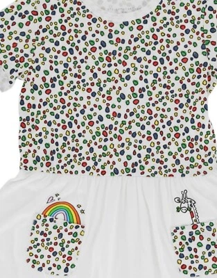 NWT Stella  McCartney Girls  pocket Dress Sz 8 - Image 1 of 4