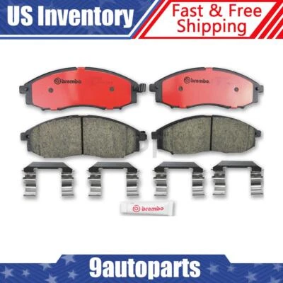 Pastillas de freno delanteras Brembo OE Premium cerámica para Nissan Frontier 2003 2004 Foto 1 de 2