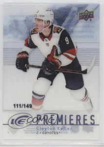 2017-18 Upper Deck Ice 2007-08 Retro Premieres /149 Clayton Keller #2 Rookie RC