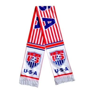 U.S. National Team Soccer Scarf - United States Football Polar Fleece U.S.A Gift - Image 1 of 3