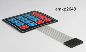 1Pcs NEW for 4*4 Matrix Keypad 4X4 Button Control Panel Membrane Switch #am - Picture 1 of 4