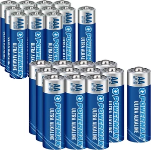 Alkaline Batterien 24 Stück Kombipack, (12 Double AA, 12 Triple AAA), Ultra Lon - Bild 1 von 14