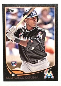 Actualización Topps 2013 negro #US279 Marcell Ozuna Rookie RC 32/62 - Imagen 1 de 2
