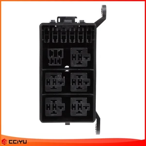 ATC ATO 12 Slot Relay Fuse Box Block Holder For All Vehicle Metallic Pins 6 Way - Picture 1 of 16