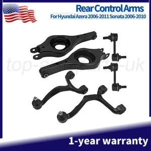 Rear of Car Control Arms for Hyundai Azera 2006-2011 Sonata 2006-2010 6pc Kit - Picture 1 of 13