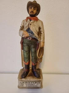 Lionstone Whiskey Ceramic Decanter 1969 Vintage 14" Jesse James Empty - Picture 1 of 5