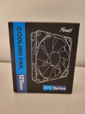 Rosewill Cooling Fans W/ Blue LED 120mm SFS Series 2 Fans In Box - Image 1 of 4