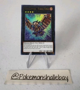 Raidraptor - Force Strix BLLR-EN072 *NM* 1st Edition Ultra Rare Yugioh Card - Picture 1 of 4