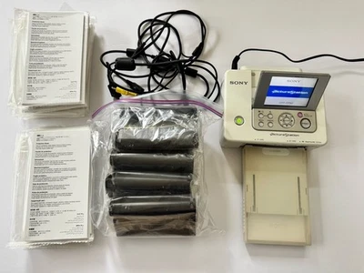SONY Picture Station DPP-FP90 Photo Print Color With Extra Ink And Paper - Image 1 of 4