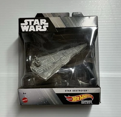 Star Wars Hot Wheels Starships Select No 10 Star Destroyer микро литой - Изображение 1 из 3