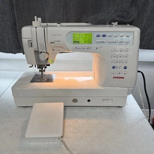 Janome Memory Craft 6600 Sewing & Quilting Machine (TESTED WORKS GREAT) - Picture 1 of 9