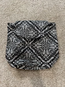 Neu mit Etikett PINK schwarz & weiß Paisley Mini Rucksack mit verstellbaren Trägern - Bild 1 von 7