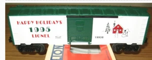 NEW IN BOX! LIONEL 6-19938 - LIONEL CHRISTMAS BOXCAR DATED 1995 - MADE IN USA - Picture 1 of 6