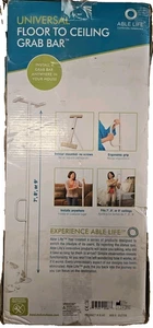 Able Life Universal Boden bis Decke Haltegriff, verstellbar Boden bis Decke Sa... - Bild 1 von 10