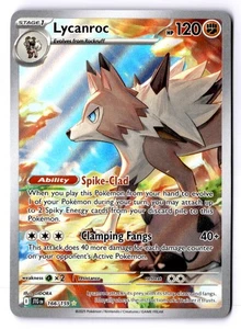 Ilustración Lycanroc rara SV09: viaje juntos 166/159 casi nueva - Imagen 1 de 2
