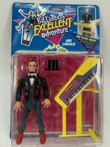 1991 Kenner Bill & Ted's Excellent Adventure ABE LINCOLN Actionfigur versiegelt - Bild 1 von 10