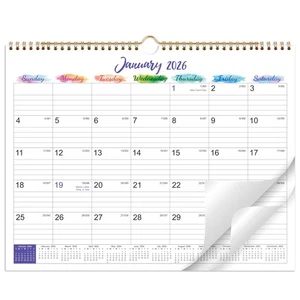 2026-2027 Wall Calendar - 18 Months Calendar from January 2026 - June 2027, 1... - Picture 1 of 8