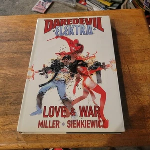 Daredevil Elektra: Love & War" Hardcover 2003 Frank Miller & Sienkiewicz - Picture 1 of 8