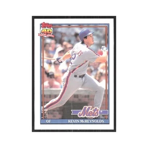 1991 O-Pee-Chee Kevin McReynolds Mets #105 - Picture 1 of 3