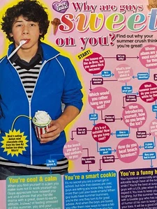 Nick Jonas, The Jonas Brothers, Full Page Vintage Pinup - Picture 1 of 1