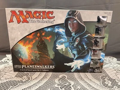 2014 Hasbro Magic The Gathering Arena of the Planeswalkers Board Game/ New Open - Image 1 of 4