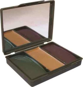 BCB 3 Colour Face Camoflage Paint NATO Army Marines Issue Camo Cream Airsoft MTP - Picture 1 of 1