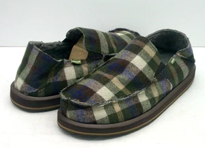 SANUK SIDEWALK SURFER ST KARIERT CHILL HERREN HALBSCHUH TORF US 12/UK 11/EU 45 - Bild 1 von 5