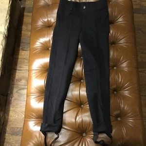 HORZE JUGEND HERBST/WINTER KNIE PATCH SCHWARZ REITHOSE GRÖSSE MEDIUM! Neu ohne Etikett! - Bild 1 von 8