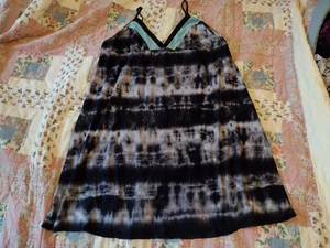๐ Women's Size XL Sexy Tie Dye Nighty By Secret Treasures! Stretchy! Silky! - Picture 1 of 9