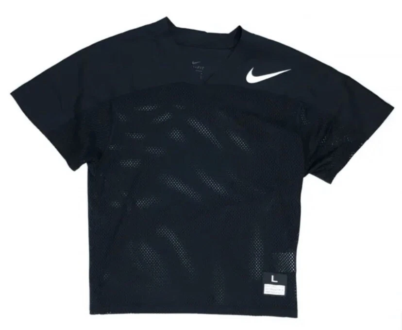 Nike Boys Mesh Flag Football Jersey Youth Boy's L S Black 854859