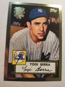 2001 Topps "52 Reprints Gold 52R U Pick Berra, Martin, Campella 1X