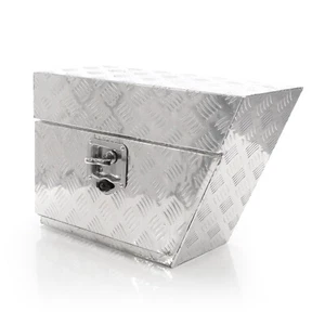 XPOtool Aluminium Unterflurbox Rechts 60x25x40cm Deichselbox Staubox Staukasten - Zdjęcie 1 z 8