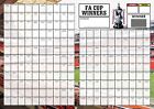 FA Cup (Large) Fundraising Scratch Cards - 210 Square - A3 - 1 Card - TB0081