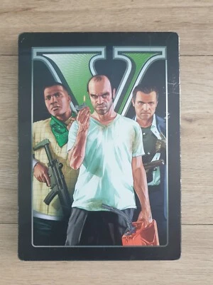 Grand Theft Auto 5 Special Collectors Edition Steelbook XBOX 360 GTA V With Map - Image 1 of 4