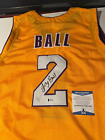 Lonzo Ball Autographed Los Angeles Lakers Custom Jersey